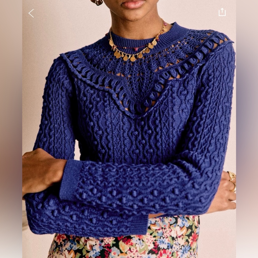 Sezane Alessandro Sweater. XS. Sold out online.